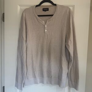 Men’s Large Bonobos Lightweight Henley